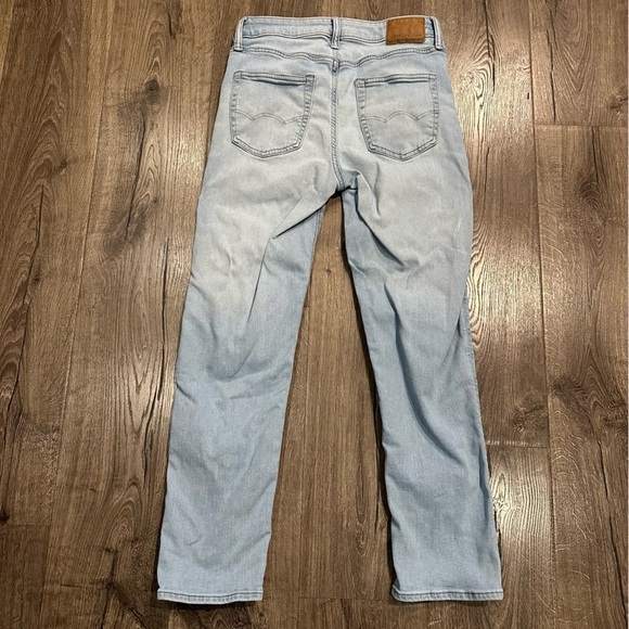 American Eagle Outfitters Jeans AirFlex Men's 28x28 Athletic Straight Light Wash - Picture 7 of 11